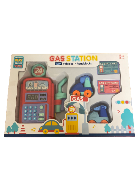 Kids Gas Station with Cars