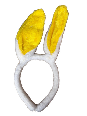 Bunny Ears Aliceband Yellow