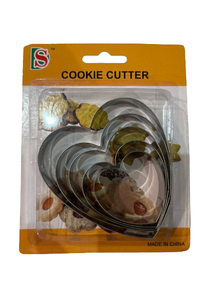 Metal Cookie Cutter Set Heart