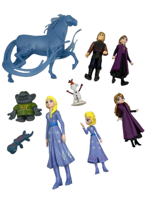Plastic Frozen II Figurine Set