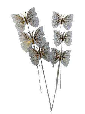 Butteflies Cardboard Cake Topper
