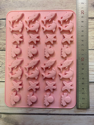 Pre loved soap mould Under sea gummy
