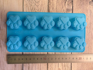 Pre loved soap mould Flower Paw