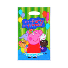 Peppa Pig Party Loot Bag 10pc