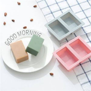 Silicone soap mould rectangle