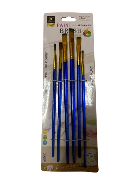 Juego Paint Brush Flat Set