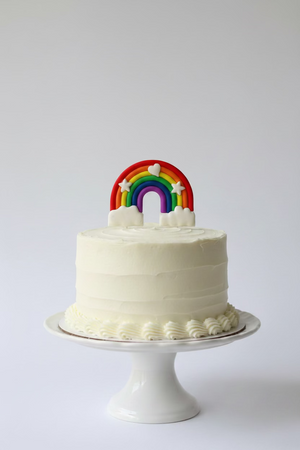 Clay Cake Topper Rainbow