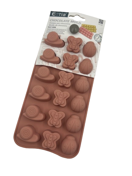 Nr111 Silicone Mould Chocolate Insects