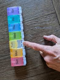 Pill Organizer Container