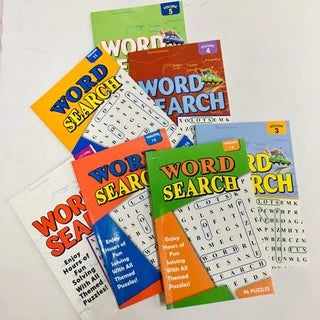 A5 Print Word Search Book