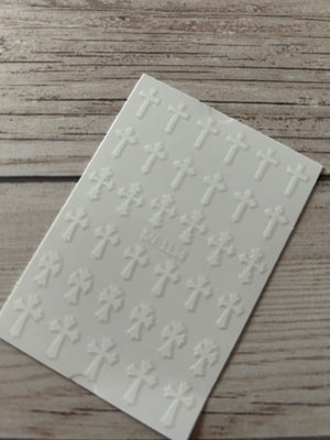 Nail Art Sticker Cross