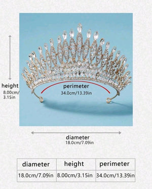 Diamante Tiara Perfect For Cake Topper