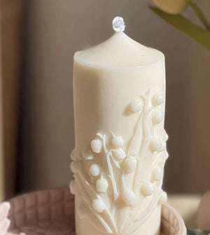 Silicone Mould Lily Candle