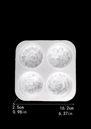 Silicone Mould Soap Flower