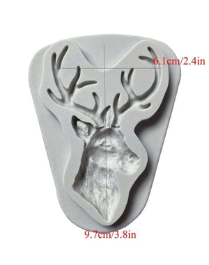 Silicone Mould Christmas Deer