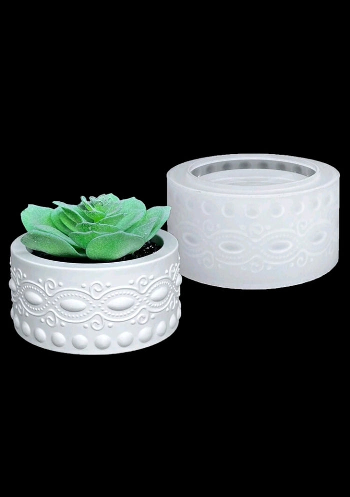 Silicone Mould Planter Pot