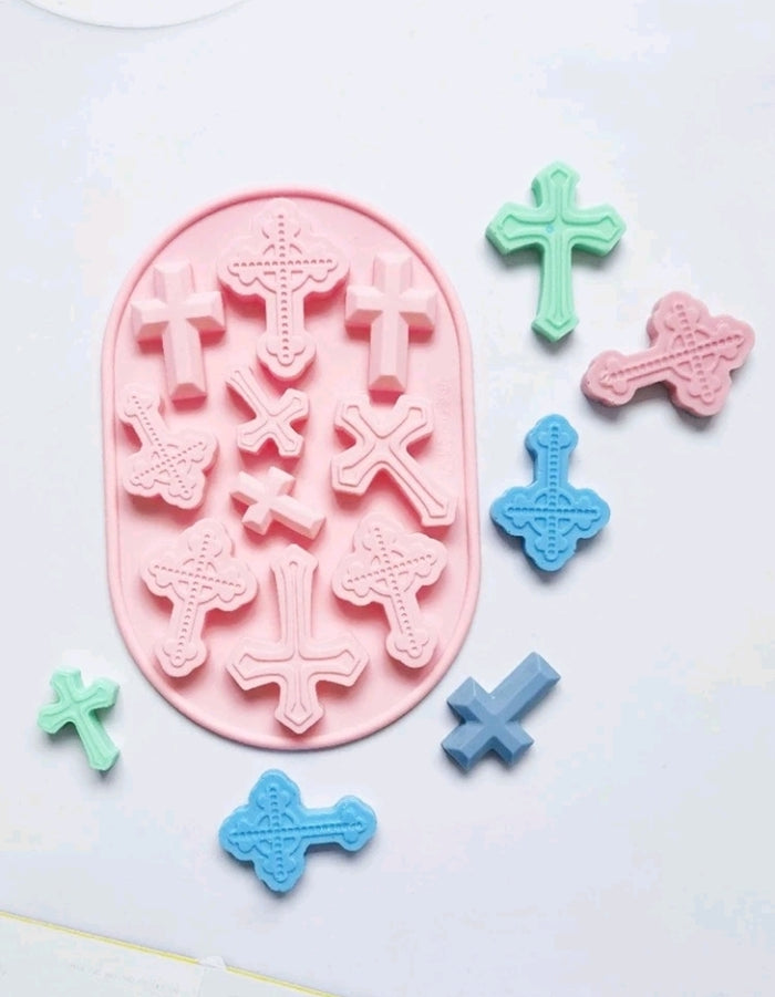 Silione Mould Chocolate Cross