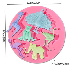 Silicone Mould  Various Animals