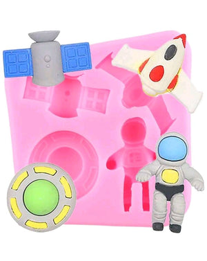 Silicone Mould Astronaut Space