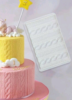Silicone Mould Knitted Crochet Border