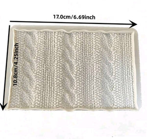 Silicone Mould Knitted Crochet Border