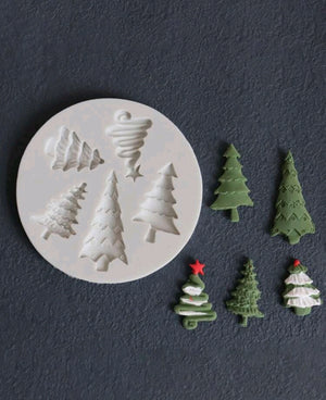 Silicone Mould Christmas Trees