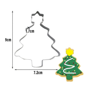 Metal Cookie Cutter Christmas Tree