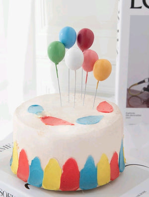 6pcs Cake Topper Balloon