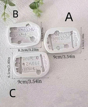 Silicone Mould Welcome