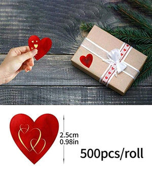 F Valentine Sticker Roll