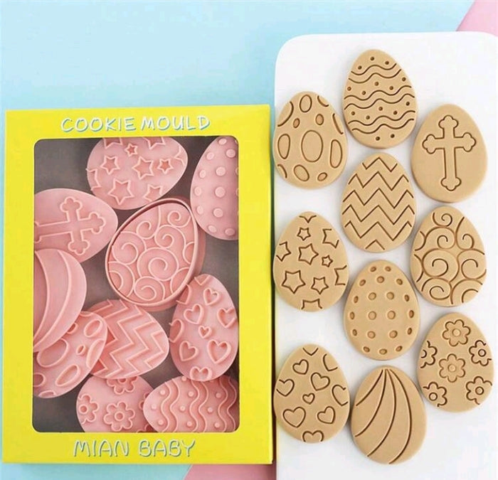 Plastic Cookie Stamp Easter