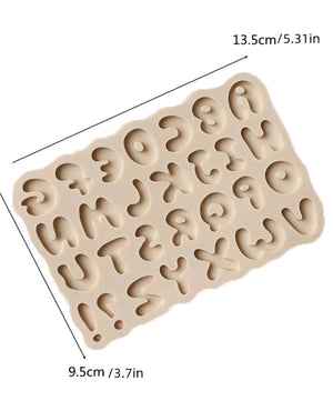 Silicone Mould Upper Alphabet