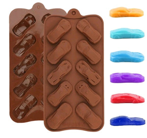 Silicone Mould Chocolate Car