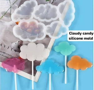 Silicone Mould Lollipop Cloud