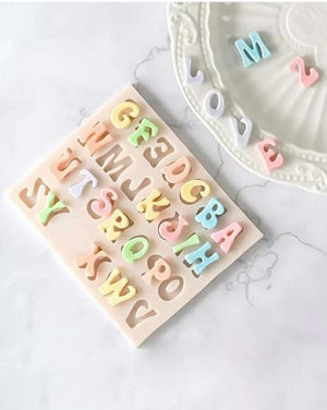 Silicone Mould Alphabet Uppercase