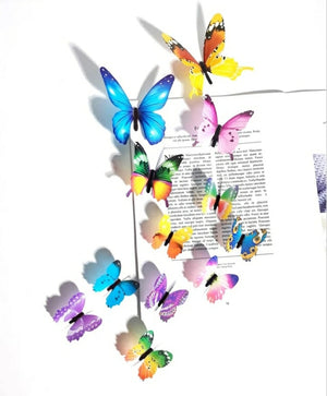 Mix Plastic Butterfly Cake Topper