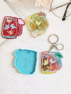 Silicone Mould Resin Keyring Mug