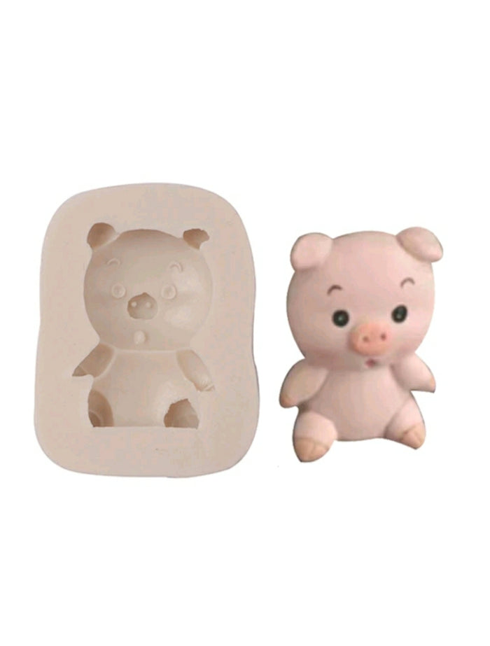 Silicone Mould Pig