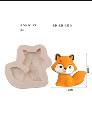 Silicone Mould Fox