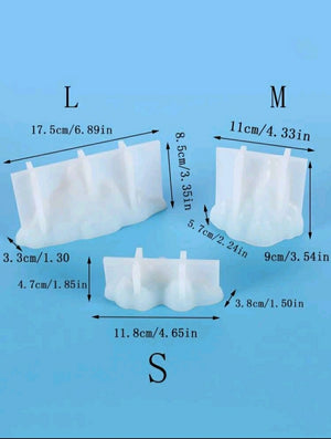 Silicone Mould Resin Mountain Small