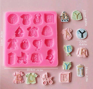 Silicone Mould Fondant Baby
