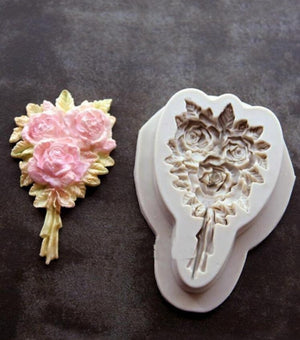 Silicone Mould Flower Rose
