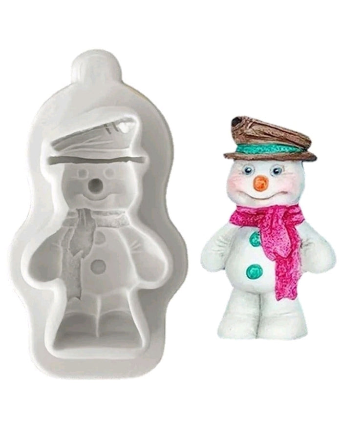 Silicone Mould Christmas Snowman