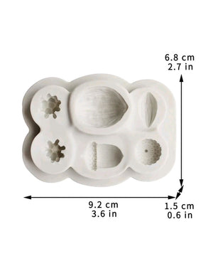 Silicone Mould Fondant Nuts