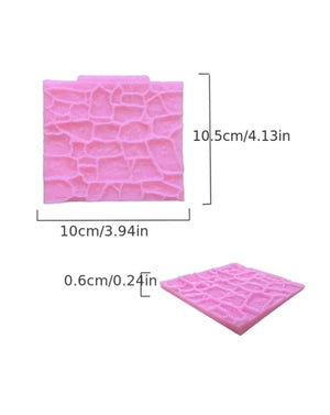 Silicone Mould Sugar Craft Rock Stone