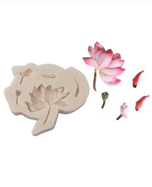 Silicone Mould Flower Lotus