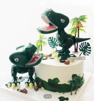 Cake Topper Plastics Dinosaur