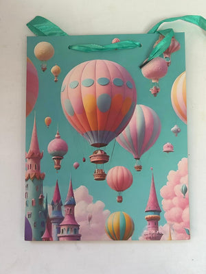 Hot Air Balloon Gift Bag 18x32cm