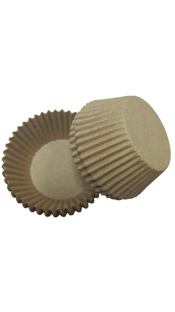 Beige Cupcake Wrappers