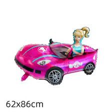 Barbie Car Foil Balloon 82x59cm